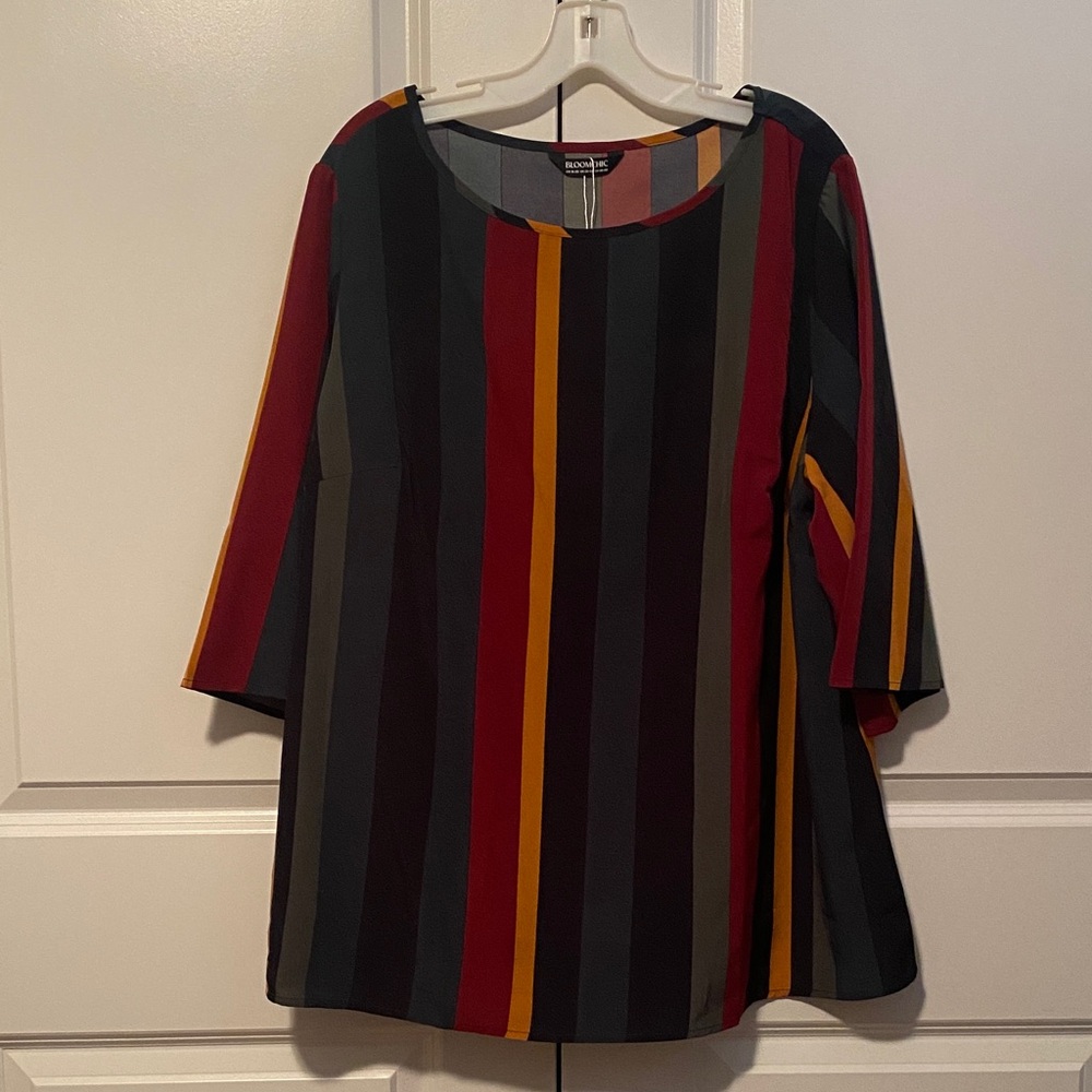 Striped Multicolor Women's Top